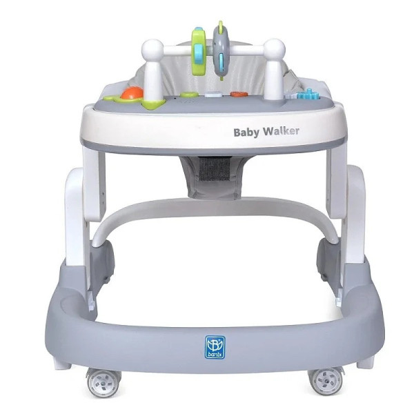 Ходунки дитячі M 5032L-11 музика світло сірий