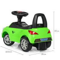 Каталка-толокар Bambi M 3147C-5 Зелений музичний Каталка-толокар Bambi M 3147C-5 Зелений музичний