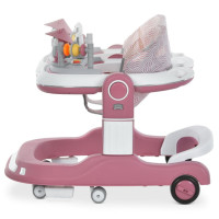 Дитячі ходунки ME 1200 URSA Pink музика світло Дитячі ходунки ME 1200 URSA Pink музика світло