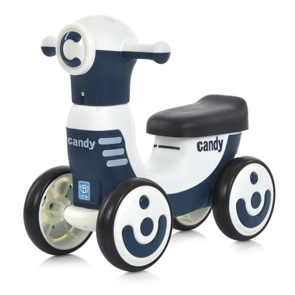 Дитяча каталка-толокар M 5855E-1 синій до 25 кг