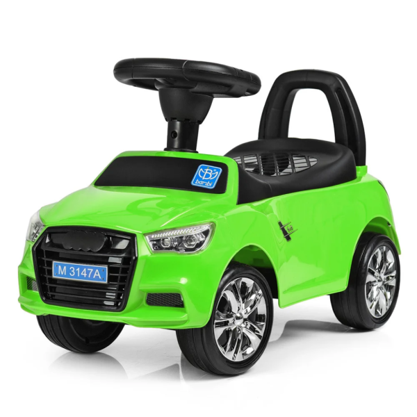 Каталка-толокар Bambi M 3147A-5 Зелений музичний Каталка-толокар Bambi M 3147A-5 Зелений музичний