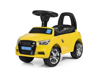 Каталка-толокар Bambi M 3147A-6 Жовтий музичний Каталка-толокар Bambi M 3147A-6 Жовтий музичний