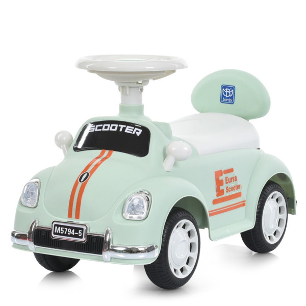 Дитяча каталка-толокар M 5794-5 зелений до 30 кг