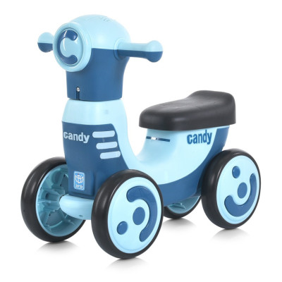 Дитяча каталка-толокар M 5855E-12 синій до 25 кг