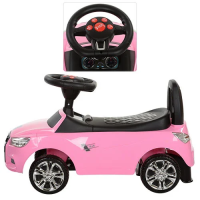 Каталка-толокар Bambi M 3147A-8 Рожевий музичний Каталка-толокар Bambi M 3147A-8 Рожевий музичний