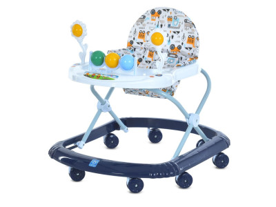 Дитячі Ходунки M 5033-1(Blue) з музикою колеса 8 шт Дитячі Ходунки M 5033-1(Blue) з музикою колеса 8 шт