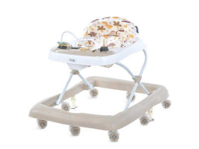 Ходунки дитячі FUN ME 1184 Beige світлові та звукові ефекти