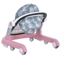 Ходунки дитячі MULTIWAY ME 1163 Pink з брязкальцем Ходунки дитячі MULTIWAY ME 1163 Pink з брязкальцем