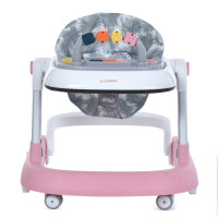 Ходунки дитячі MULTIWAY ME 1163 Pink з брязкальцем Ходунки дитячі MULTIWAY ME 1163 Pink з брязкальцем
