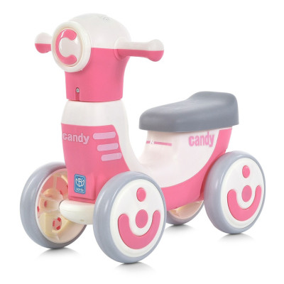 Дитяча каталка-толокар M 5855E-8 рожевий до 25 кг