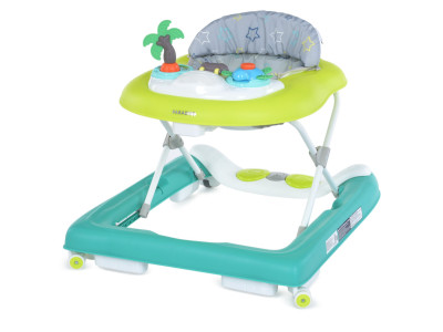 Дитячі ходунки EL CAMINO ME 1103 Tropical Green з музикою та світлом