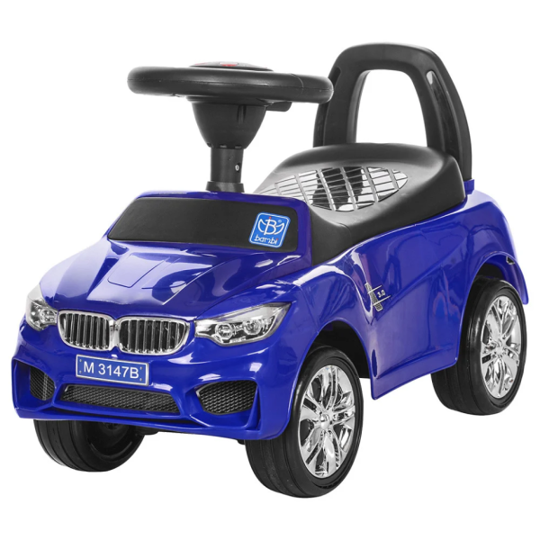 Каталка-толокар Bambi M 3147B-4 Синій музичний Каталка-толокар Bambi M 3147B-4 Синій музичний