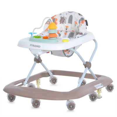 Дитячі ходунки Pyramid ME 1217 Mocha музика світло Дитячі ходунки Pyramid ME 1217 Mocha музика світло