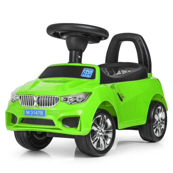 Каталка-толокар Bambi M 3147B-5 Зелений музичний Каталка-толокар Bambi M 3147B-5 Зелений музичний