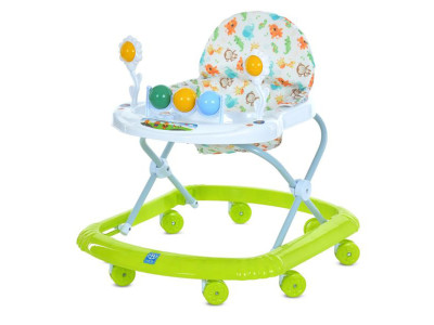 Дитячі Ходунки M 5033-1(Green) з музикою колеса 8 шт