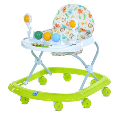 Дитячі Ходунки M 5033-1(Green) з музикою колеса 8 шт Дитячі Ходунки M 5033-1(Green) з музикою колеса 8 шт
