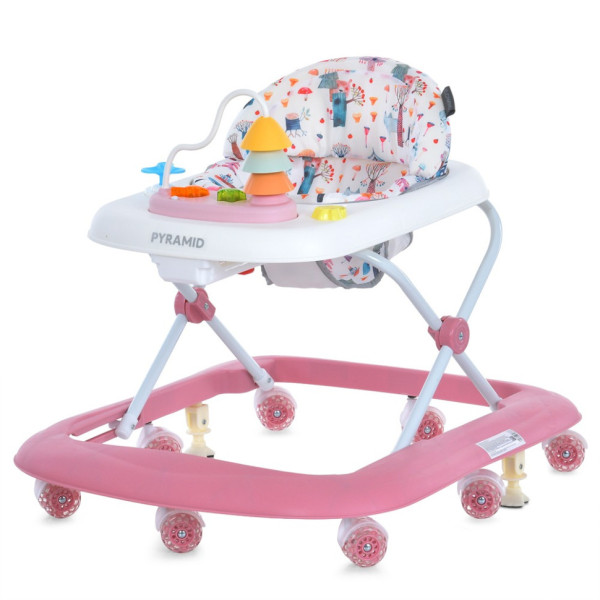 Дитячі ходунки Pyramid ME 1217 Pink музика світло