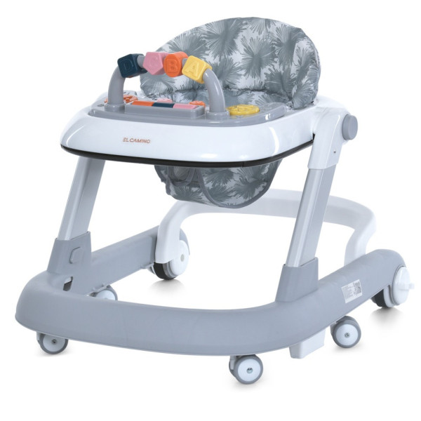 Ходунки дитячі MULTIWAY ME 1163 Gray світлові та звукові ефекти