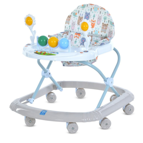 Дитячі Ходунки M 5033-1(Grey) з музикою колеса 8 шт Дитячі Ходунки M 5033-1(Grey) з музикою колеса 8 шт