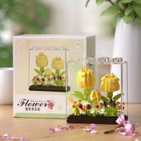 Дитячий Конструктор Ornament Flower 7375 у колбі 338 деталей Дитячий Конструктор Ornament Flower 7375 у колбі 338 деталей