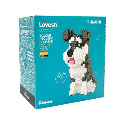 Піксельний конструктор "Шнауцер" DM3015 пластиковий 934 деталі