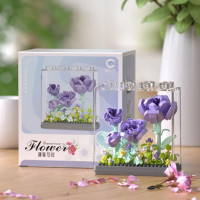 Дитячий Конструктор Ornament Flower 7378 у колбі 308 деталей Дитячий Конструктор Ornament Flower 7378 у колбі 308 деталей