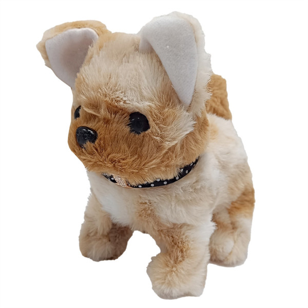 Дитяча інтерактивна іграшка "Собака" YG0032(Light-Brown) рухає головою звук ходить