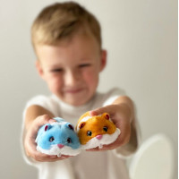 Інтерактивна мяка іграшка Кумедний хомячок Pets & Robo Alive 9543-1 блакитний Інтерактивна мяка іграшка Кумедний хомячок Pets & Robo Alive 9543-1 блакитний