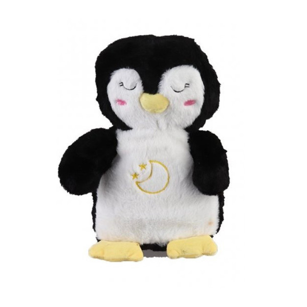 Мяка іграшка-нічник Дихаючий пінгвін DPN18 зі звуковими ефектами