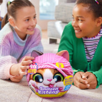 Інтерактивний ігровий набір-сюрприз Грайливі кошенята Pets & Robo Alive S2 9568 10 різних звуків Інтерактивний ігровий набір-сюрприз Грайливі кошенята Pets & Robo Alive S2 9568 10 різних звуків