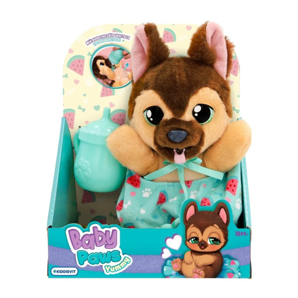 Інтерактивна іграшка серії "Yummy" Німецька вівчарка Baby Paws 926363IM з аксесуарами Інтерактивна іграшка серії "Yummy" Німецька вівчарка Baby Paws 926363IM з аксесуарами