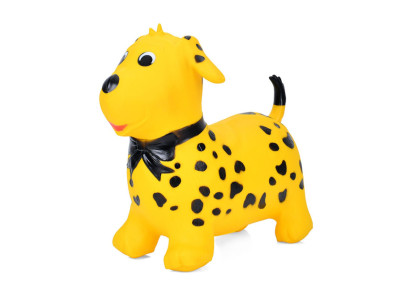 Дитяча іграшка-стрибун "Цуценя" MS 4160(Yellow) гума до 20 кг