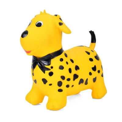 Дитяча іграшка-стрибун "Цуценя" MS 4160(Yellow) гума до 20 кг