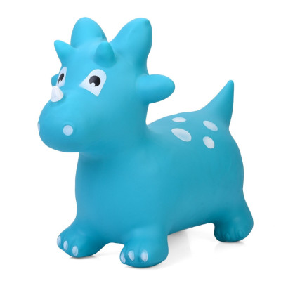 Дитяча іграшка-стрибун "Динозавр" MS 4846(Turquoise) гума до 20 кг