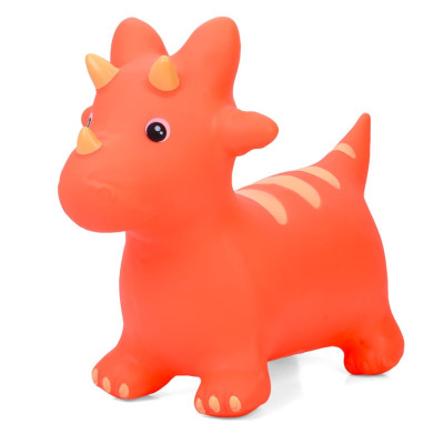 Дитяча іграшка-стрибун "Динозавр" MS 4846(Orange) гума до 20 кг