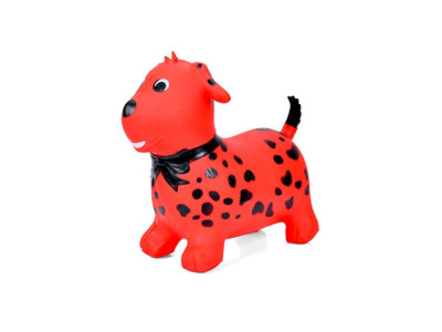 Дитяча іграшка-стрибун "Цуценя" MS 4160(Red) гума до 20 кг