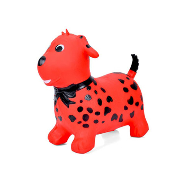 Дитяча іграшка-стрибун "Цуценя" MS 4160(Red) гума до 20 кг