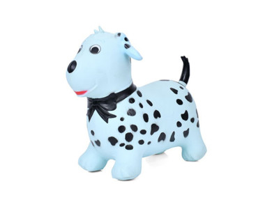 Дитяча іграшка-стрибун "Цуценя" MS 4160(Blue) гума до 20 кг