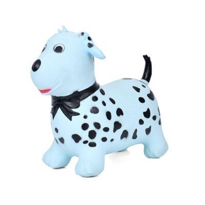 Дитяча іграшка-стрибун "Цуценя" MS 4160(Blue) гума до 20 кг