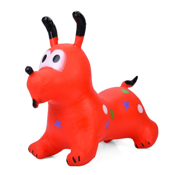 Дитяча іграшка-стрибун "Собачка" MS 4161(Red) гума до 20 кг