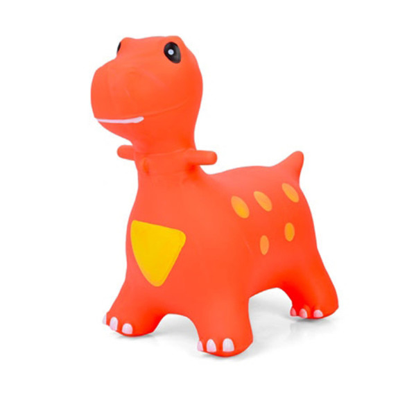 Дитяча іграшка-стрибун "Динозавр" MS 4152-1(Orange) гума до 20 кг