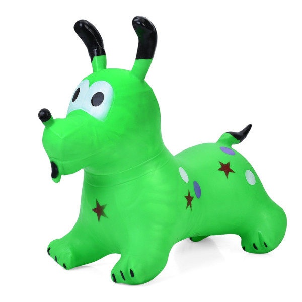 Дитяча іграшка-стрибун "Собачка" MS 4161(Green) гума до 20 кг Дитяча іграшка-стрибун "Собачка" MS 4161(Green) гума до 20 кг