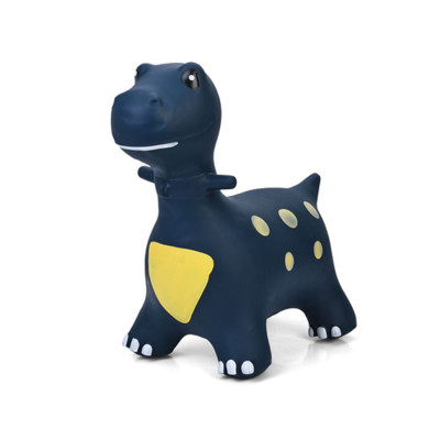 Дитяча іграшка-стрибун "Динозавр" MS 4152-1(Black) гума до 20 кг