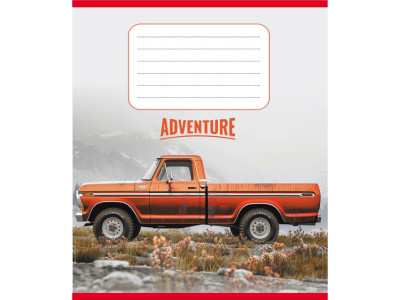 Зошит учнівський "Пікап" 024-560060L-5 в лінію 24 аркуші