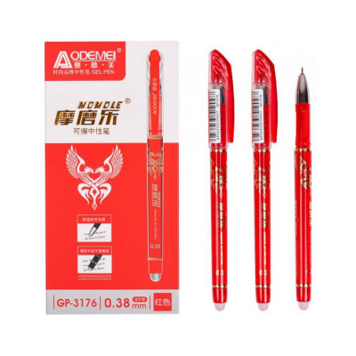 Ручка "пише-стирає" червона COLOR-IT 3176(Red) упаковка 12 шт