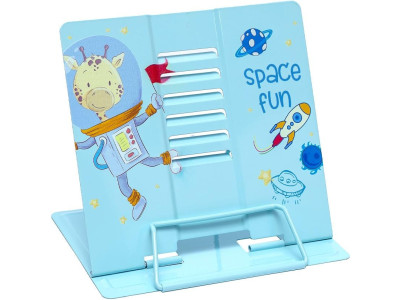 Підставка для книг "Space Fun" LTS-8207(Blue) металева