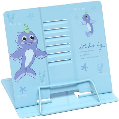 Підставка для книг "Little Seven log" LTS-8183(Blue) металева