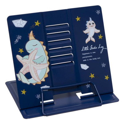 Підставка для книг "Little Seven log" LTS-8183(Blue) металева