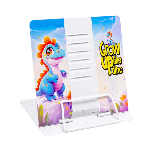 Підставка для книг "Grow up like dino" LTS-8226-2 металева Підставка для книг "Grow up like dino" LTS-8226-2 металева
