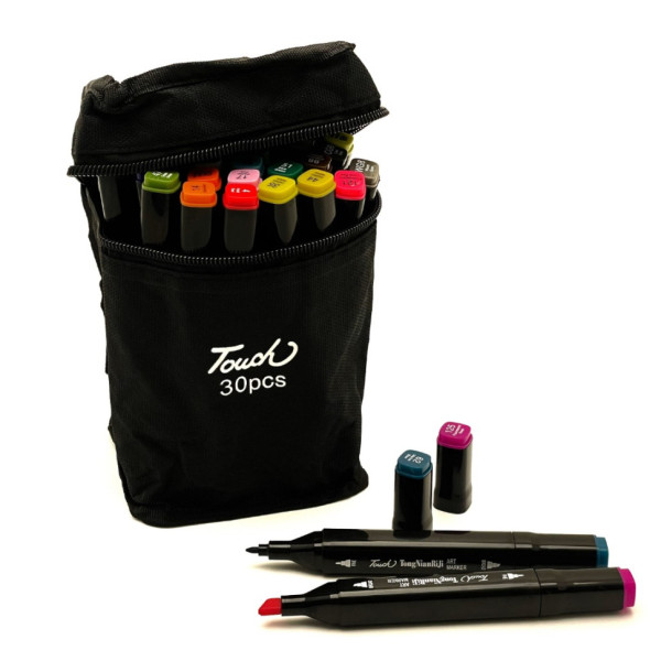 Набір перманентних маркерів на спиртовій основі MPTT30 30 шт.